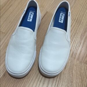 Keds Double Decker Classic White Slip-On Shoes